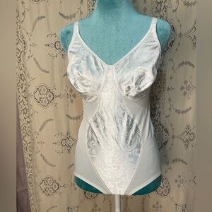 Cupid: vintage white bodysuit